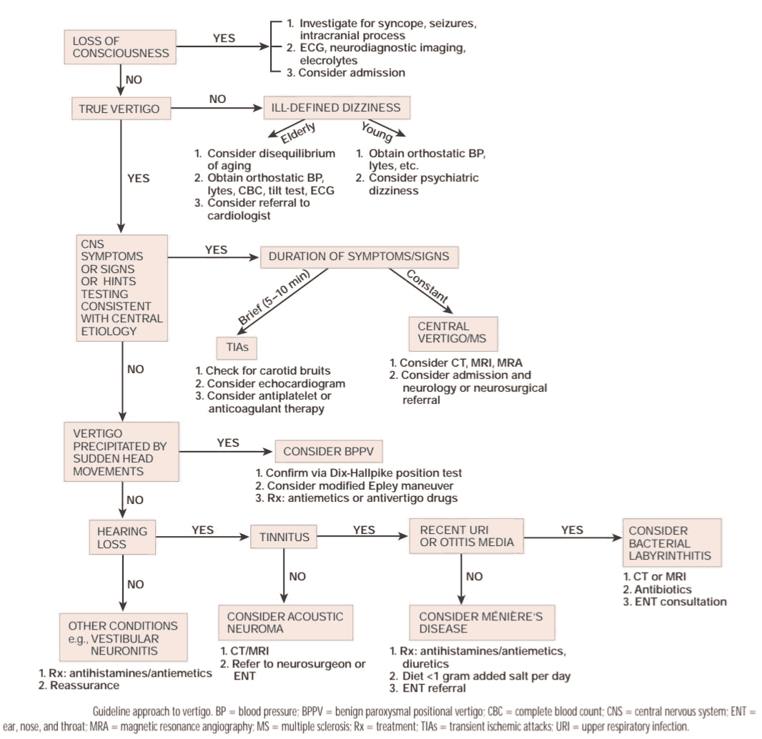 Approach to the Patient with Dizziness and Vertigo