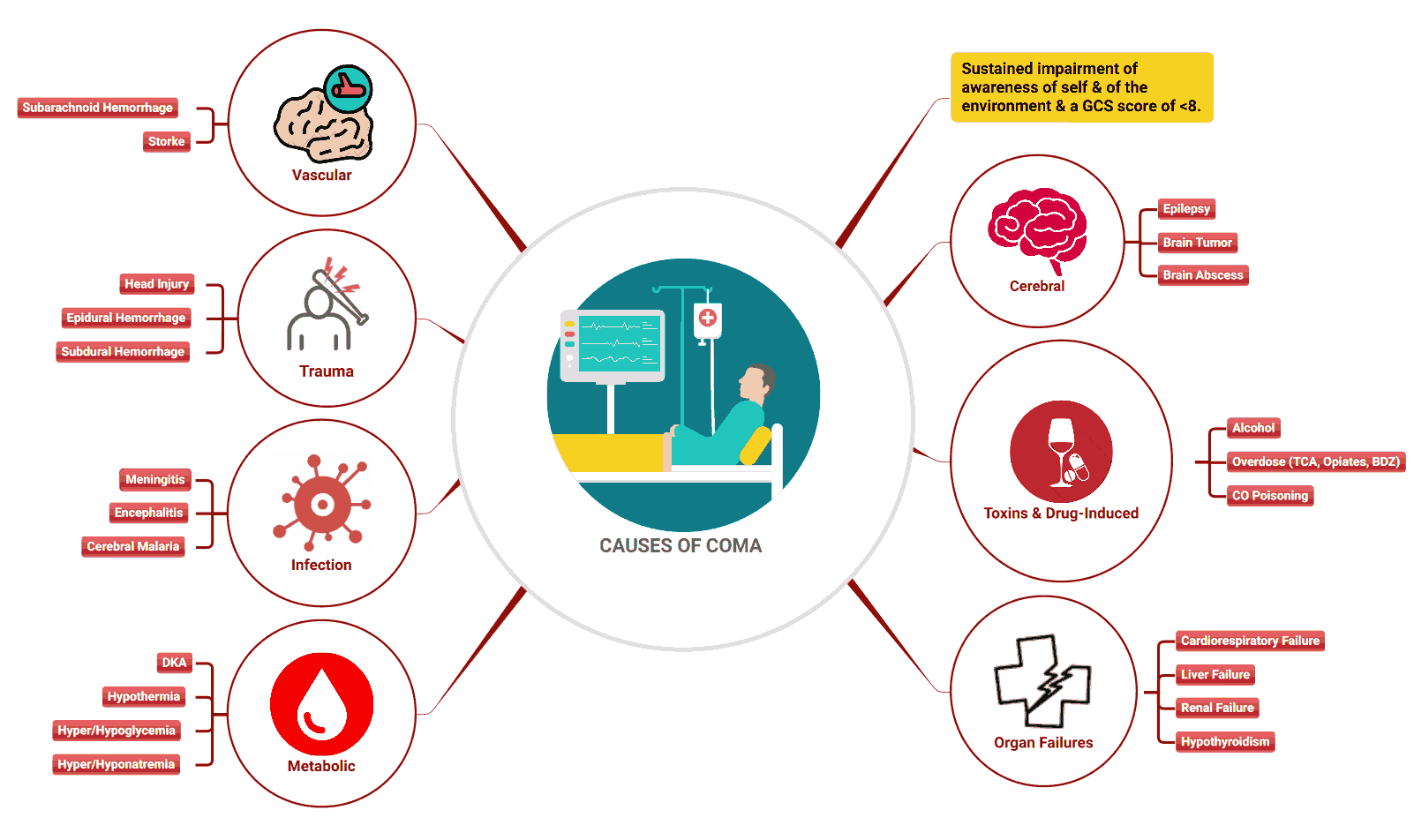 Causes of Coma